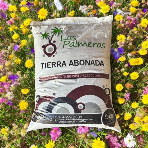 Tierra abonada x 25 kg