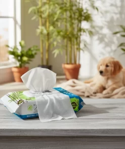 Toallitas Húmedas Para Perros Y Gatos X80 Sin Alcohol Biodeg